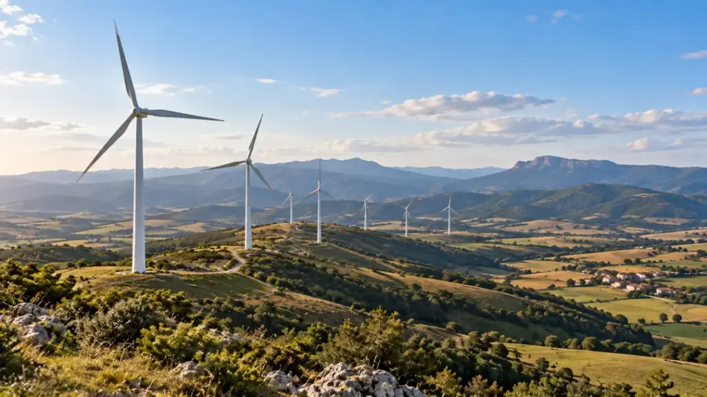 Repotenciación eólica en Navarra: Uzkita muestra cómo producir más con menos aerogeneradores